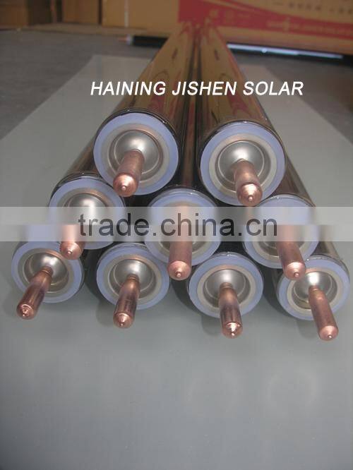 heat pipe solar collector for split pressurized solar water heater use
