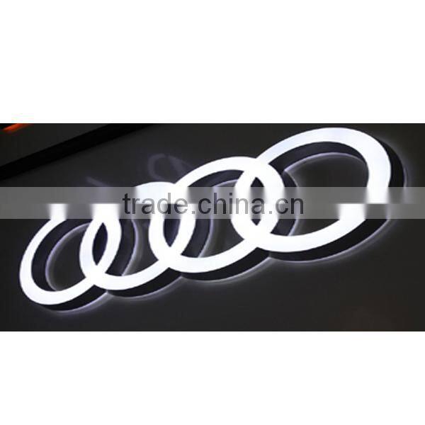 Mini customized light up acrylic sign