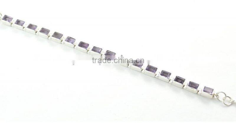 sterling silver 925 jewelry bracelet women silver jewelry blue fire labradorite bracelet