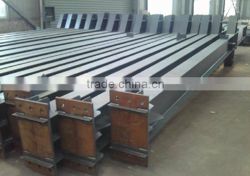 painted steel structure canopy hotel building