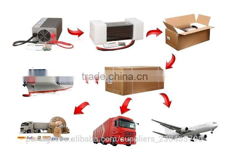 3000W DC 12V/24V TO AC110V/220V off grid pure sine wave solar power inverter with UPS charger