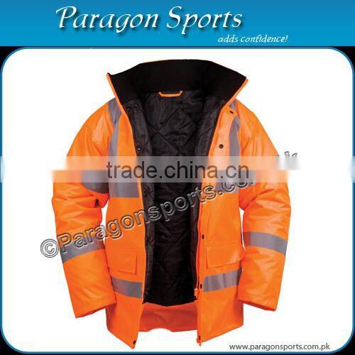 Hi-vis Safety Pant with reflective tapes , Fluorescent yellow