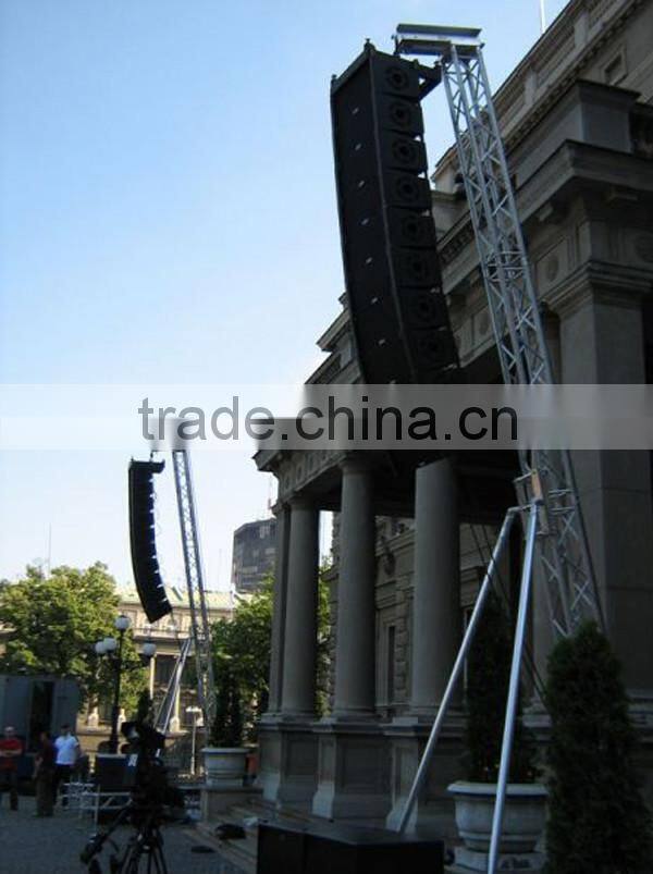 5-8m outdoor aluminum Line array PA flying truss support mast