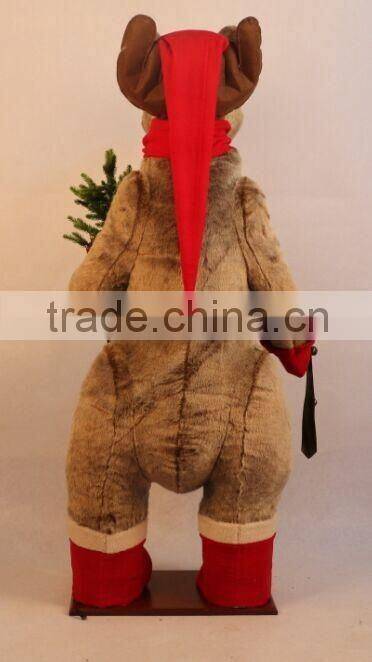 XM-A6143 60 inch inflatable Moose for indoor chirstmas decoration