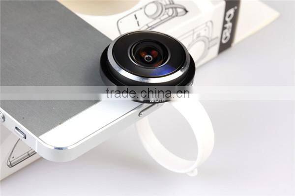 3 in 1 Mobile phone camera lens 235 degree super fisheye lens