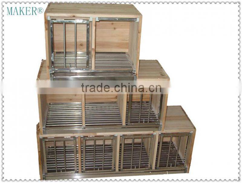 MAKER Wooden Breeding Cage for Pigeon