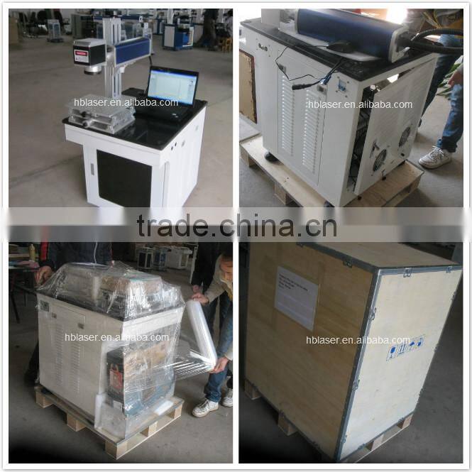 Huahai Speedy Scanning Galvanometer 20w 30w Laser Marking Machine for metal