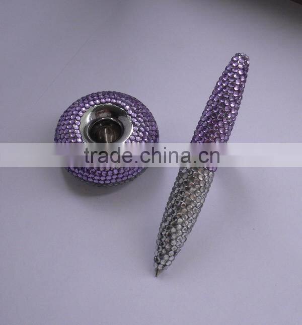 Crystal magnetic table pen for promotion