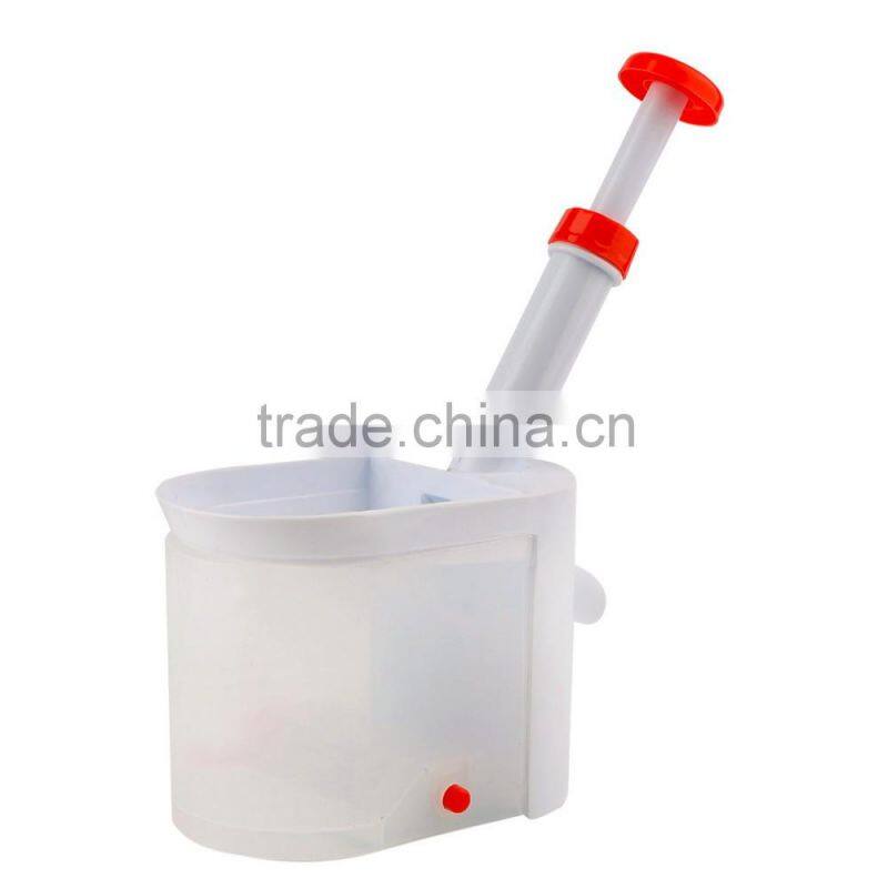 2016 new kitchen tool Novelty Super Cherry CorerCherry Pitter Stone Remover Machine Cherry Pitter With Container
