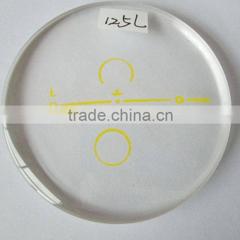 1.523 semi finished mineral bifocal lenses for eyeglasses