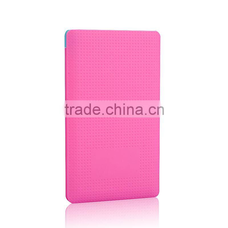 cheap price colorful 4000mah credit card size power bank