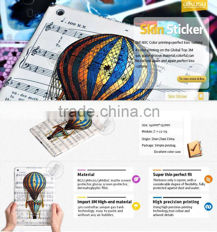 For ipad air skin sticker/ for ipad air skin printed sticker