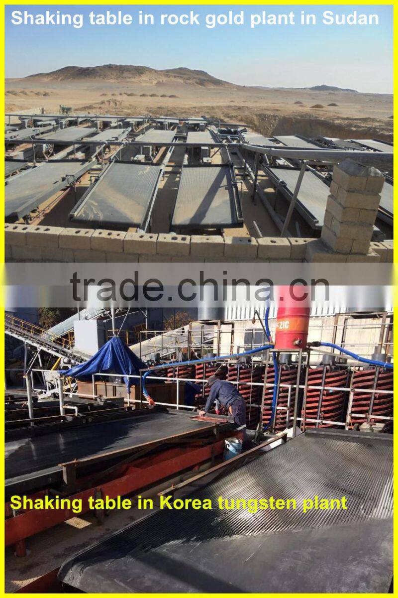 Concentration Table in Titanium Processing Line