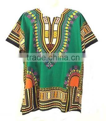 Traditional African Print Dashiki Shirt African Top Clothing Kaftan Wholesale China