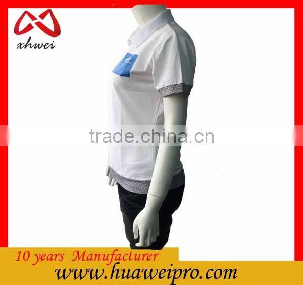 China Top level best sell men's polo shirt 100% cotton whole sale