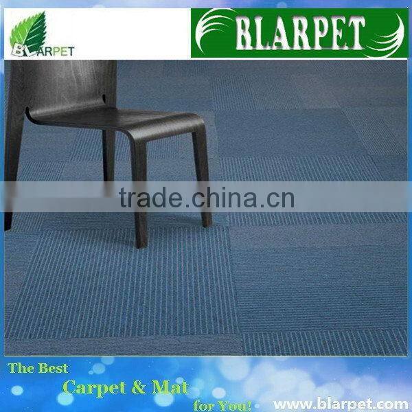 Popular low price carpet tiles blue