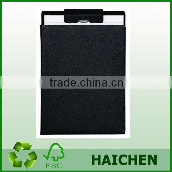 Pen Holder Clipboard, Letter Size, Low Profile Clip, Hardboard Single