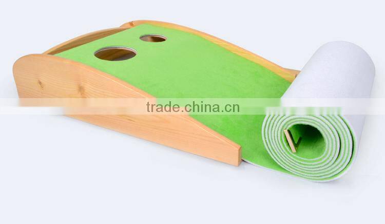 Golf putting mat Golf Putting trainer with automatic ball return