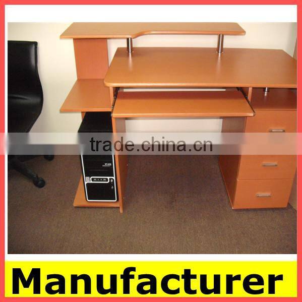 Hot sale pictures of wooden computer desk,computer table