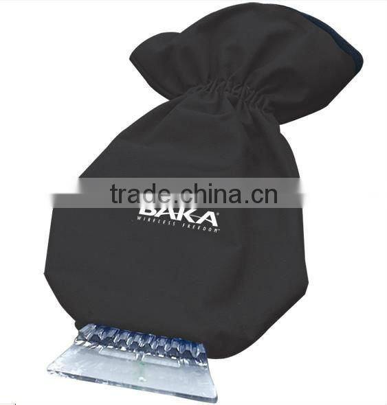 Plastic Snow Scraper, Ice Scraper with Glove