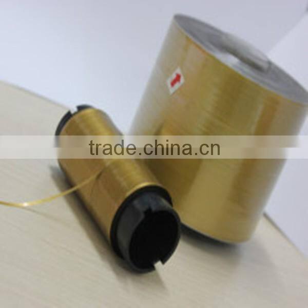 Cigarette packaging gold printed packing tape