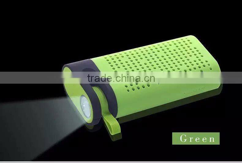 Hottest Top Quality 2016 music bluetooth speaker with Mobile phone charging ,FM radio,LED Light, TF Card support