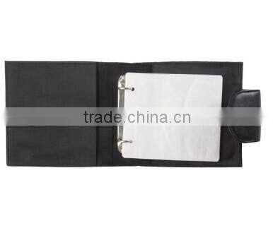 48 CDS Leather Disc Dvd Organizer Binder Holder