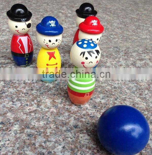 Wooden Pirate Skittles