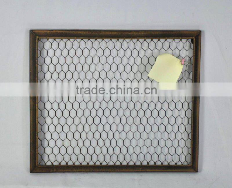 13B526EAA Decorative metal wire wall plaque