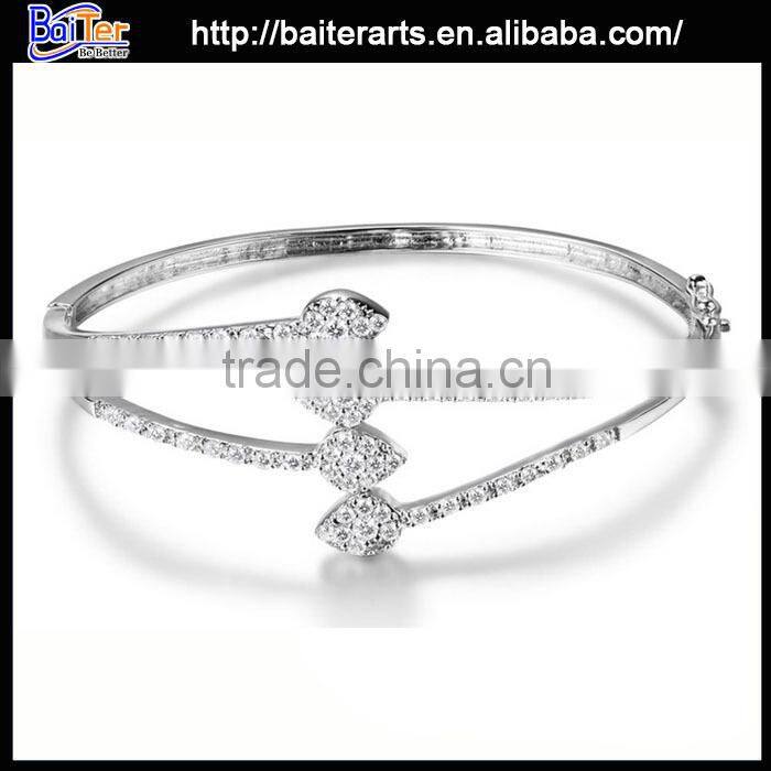 Hot 18K Gold Plated Copper Womens Multi Colored Stone Bracelet With Multi Colors