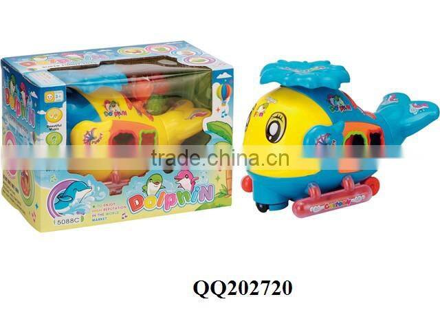 Lovely baby B/O building block chicken