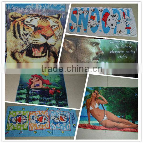 Low Price Sea Design Microfiber Beach Towel China Manufacturer
