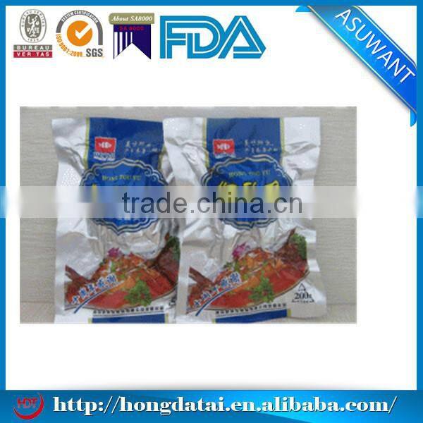 Hot sell resealable vacuum packing bag for food