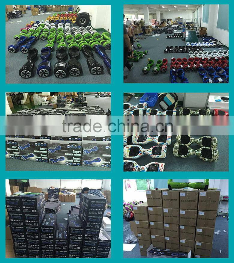 Factory price 2 wheels smart balance scooter bluetooth CE ROHS approved