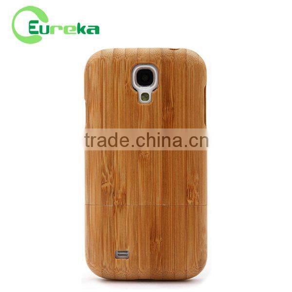 Wholesale bamboo cell phone case for Samsung Galaxy S4 I9500