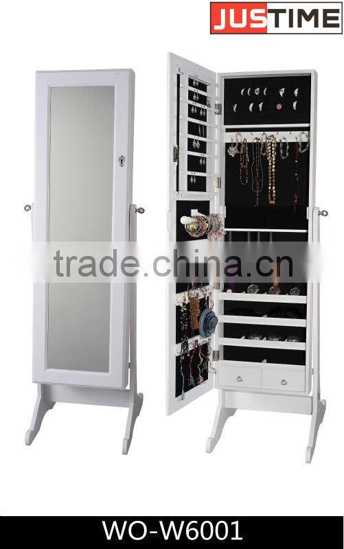 WO-W6001 Customize Color Bedroom Wall Mirror ,Schmuck Kabinett, Home Decorations Storage Mirror