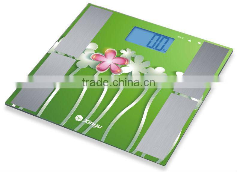 Body fat measurement fat scale /BMI function scale/ Model:XY-6092 for promotion purpose