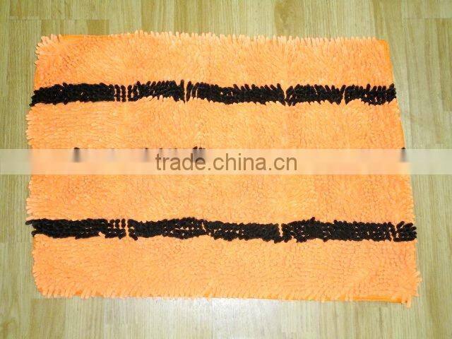 chenille mat for both bedroom and Bath room