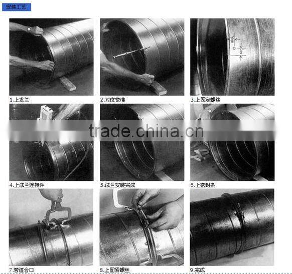 Spiral tube former machine