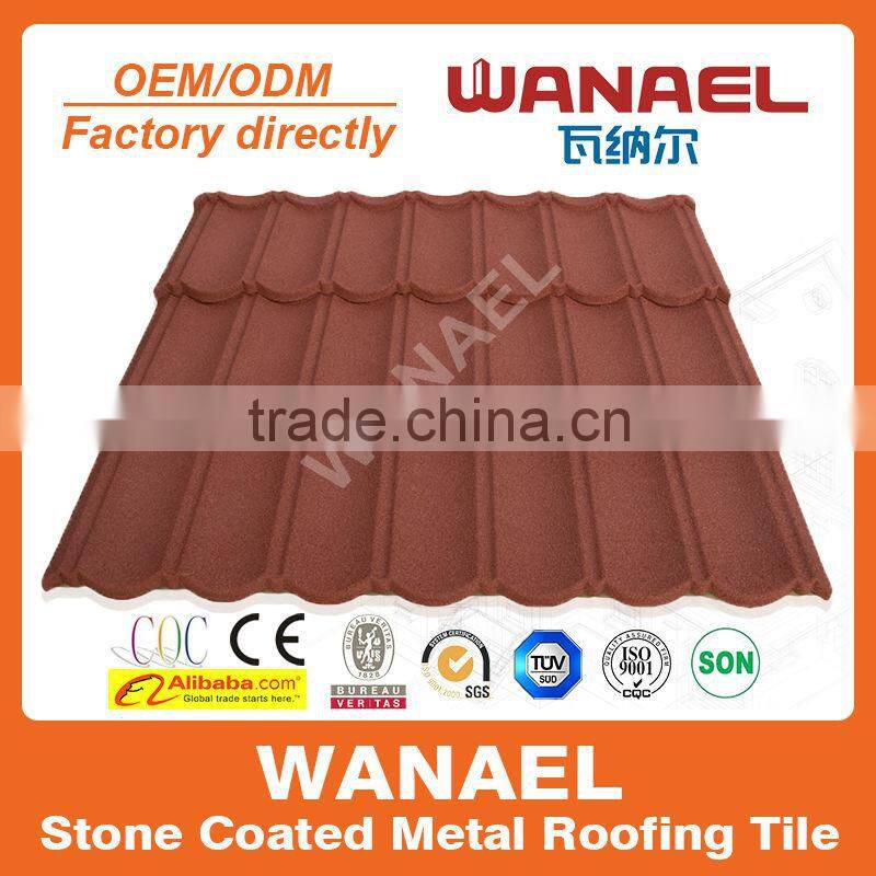 european light weight mix color classic roof tile