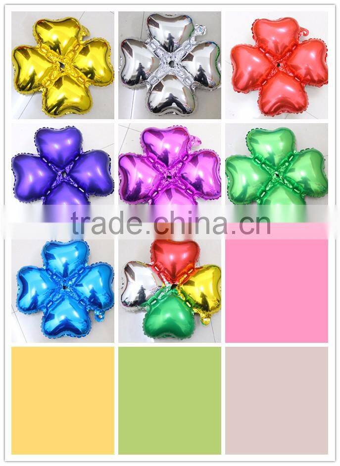 wholesale 75cm/36 inch Large size heart shaped pure color foil balloon, metallic plain foil baloon