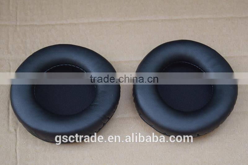 Soft Black Leather Ear Pads Cushion Replacement for razerKraken Pro Headphones