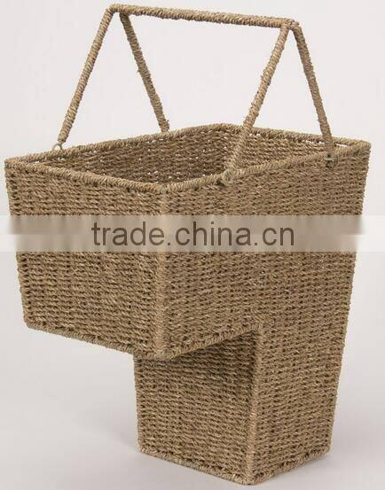 2016 Hot Sale Handmade Stair Storage Basket