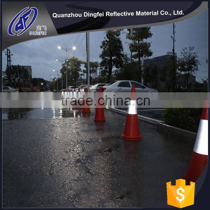 PVC Prismatic Reflective Traffic Cone Sleeve for Safety collar