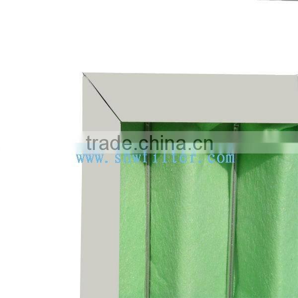 large dust holding capacity panel air filter