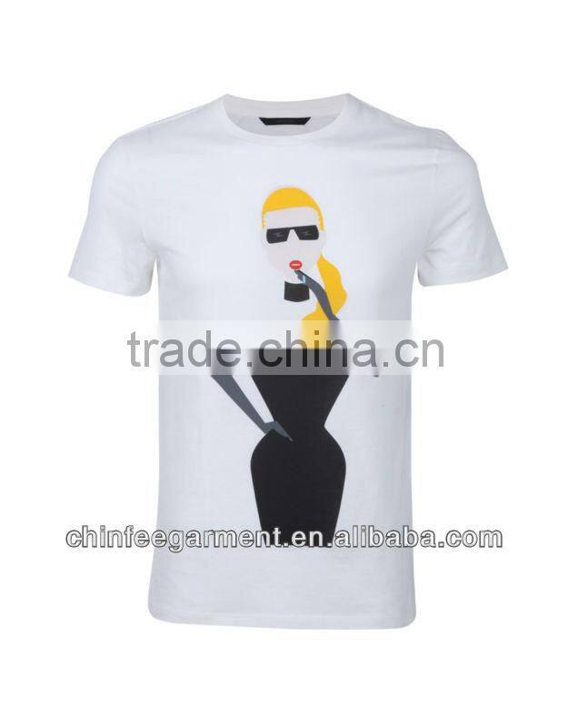 Printing T Shirts Fashion Cheap T Shirt Made In Guangzhou Factory