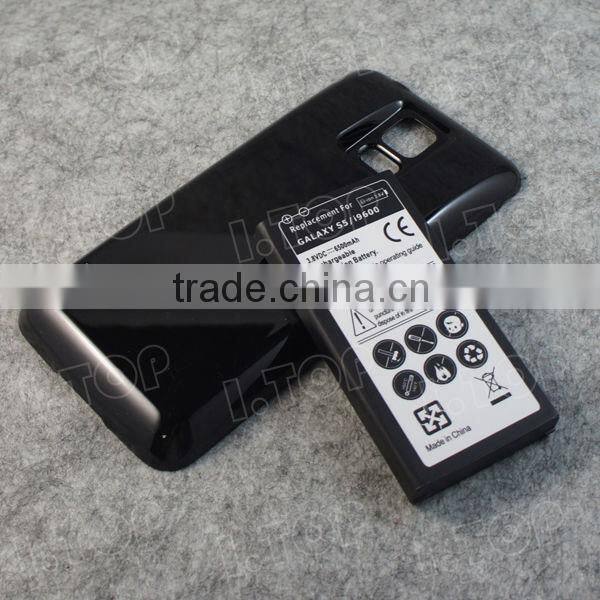 3.7V 6500mAh For Samsung S5 i9600 mobile battery replacement , made in china