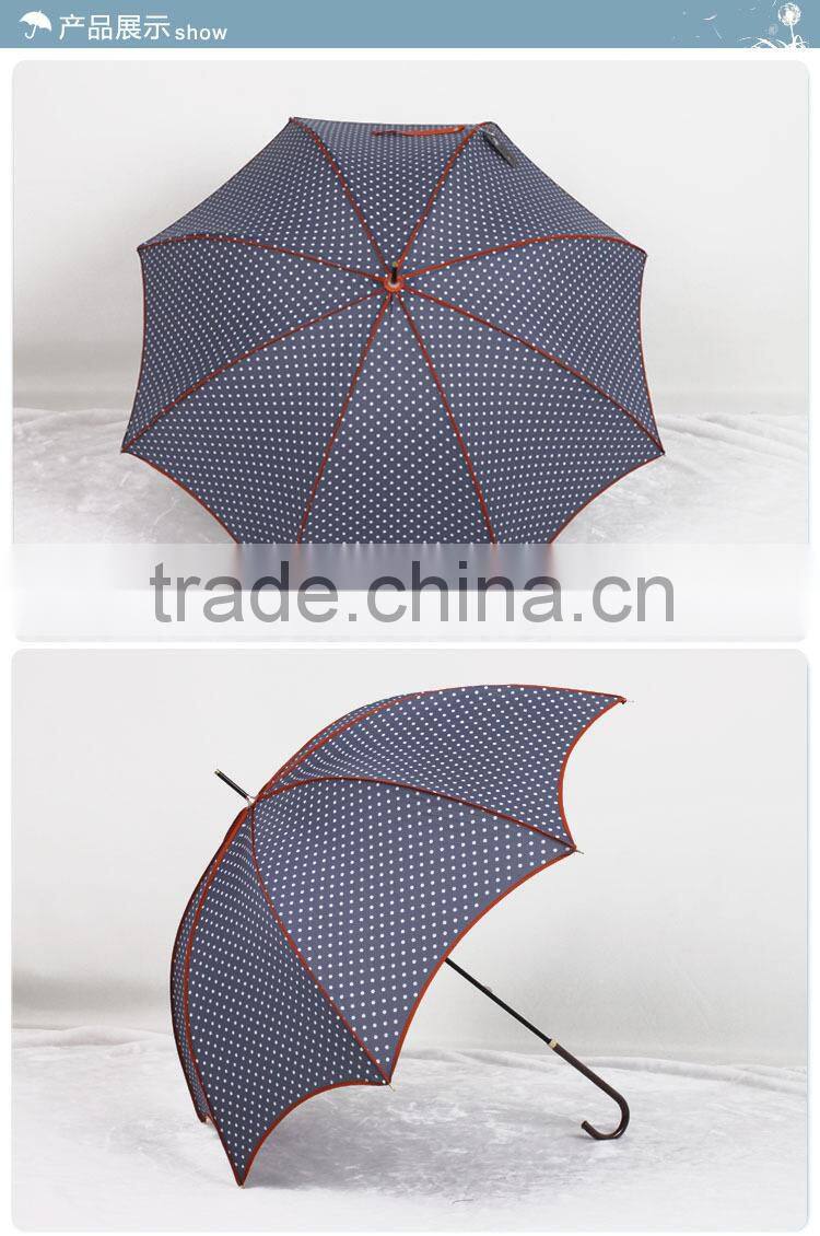 dot print lady straight umbrella