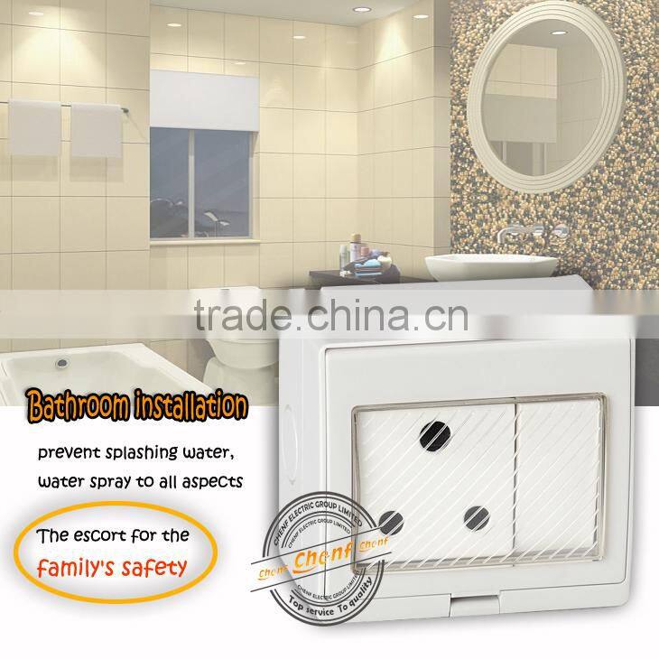 CE Approval Home 220V Waterproof Switch for bathroom