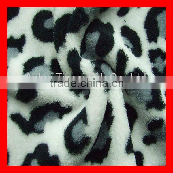 New Design Printed Coral Velvet